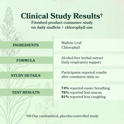 BetterLungs® Mullein + Chlorophyll